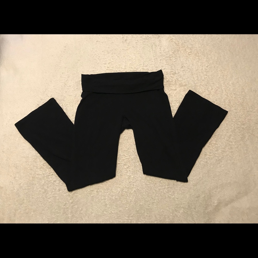 Foldover Belly Maternity Yoga Pants